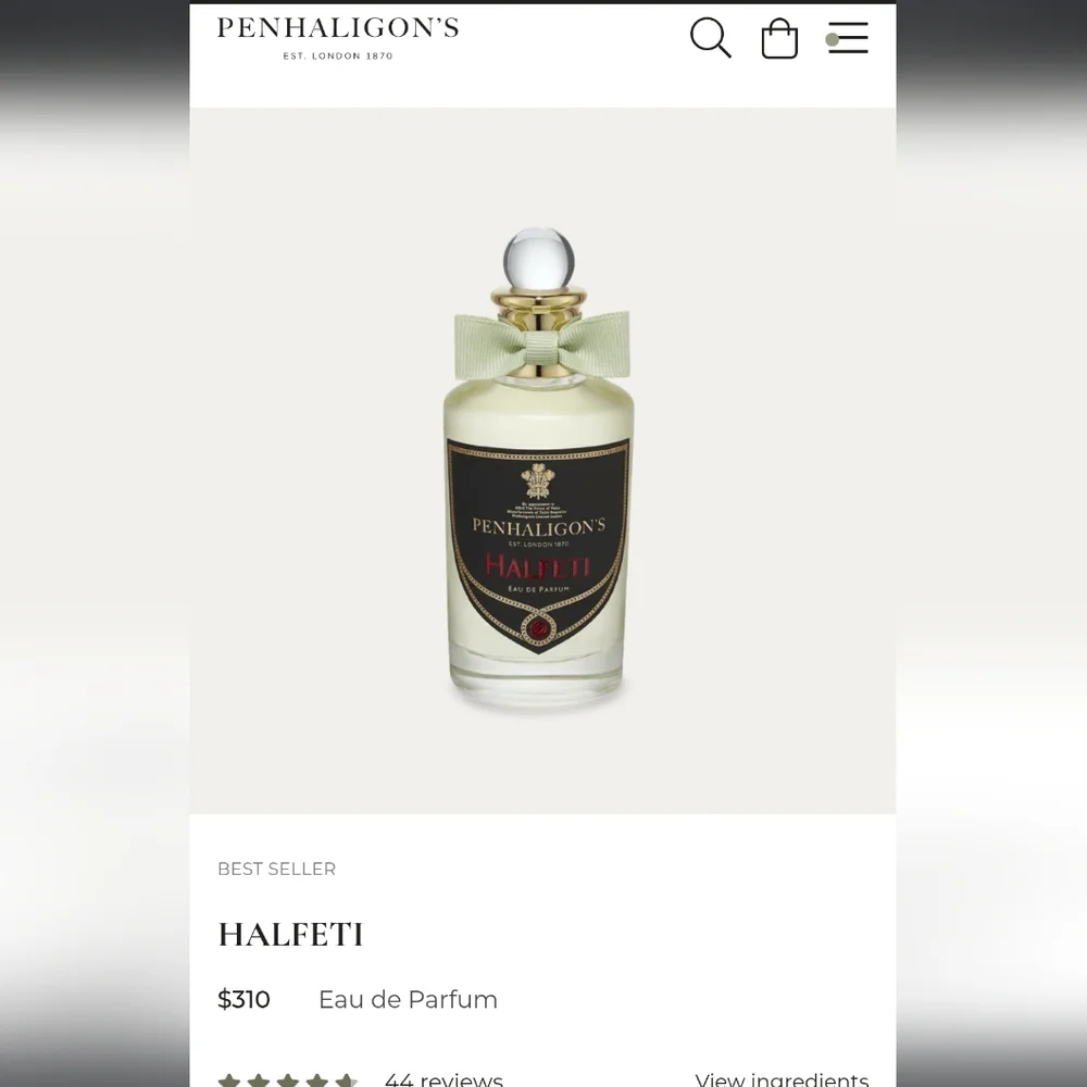 Penhaligons penhaligon halfeti